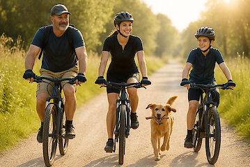 Radfahren am Nationalpark Bayerischer Wald